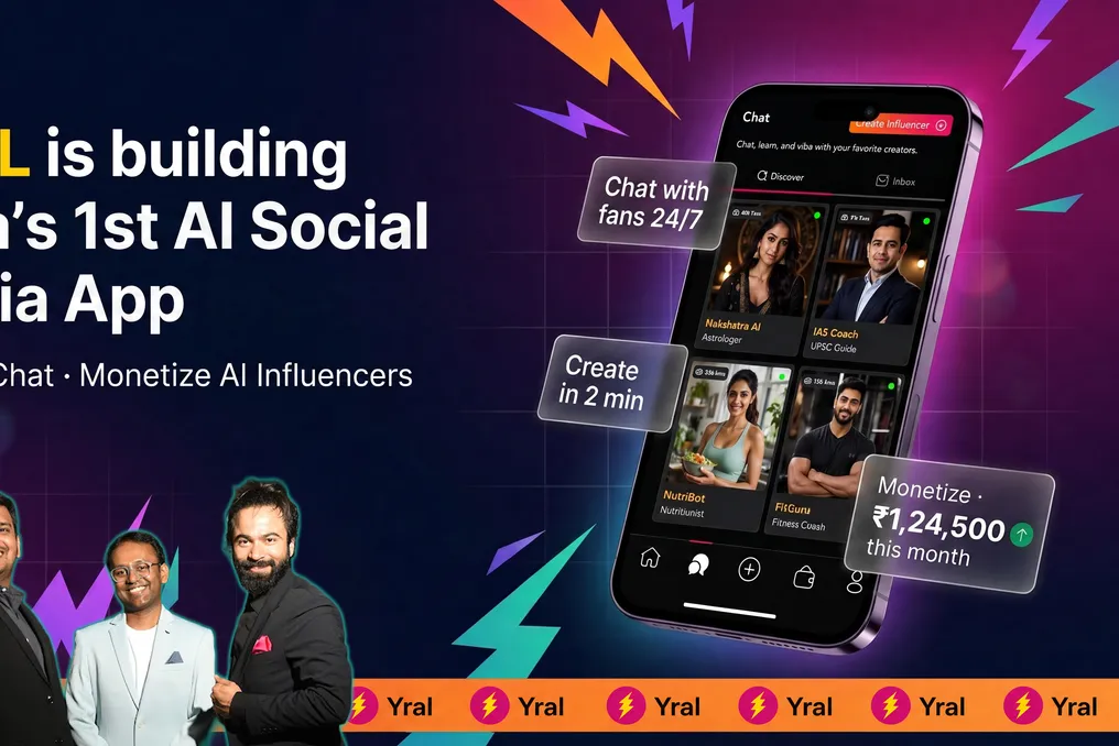 YRAL создает платформу с полностью искусственными инфлюенсерами, доступными для создания за две минуты