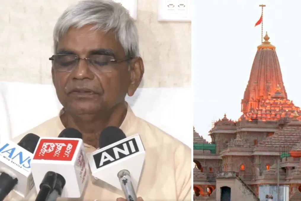 Krishna Mohan Ram mandasi Trustning vaqtincha bosh sekretari sifatida tayinlandi, Champat Rai iste'fodan keyin