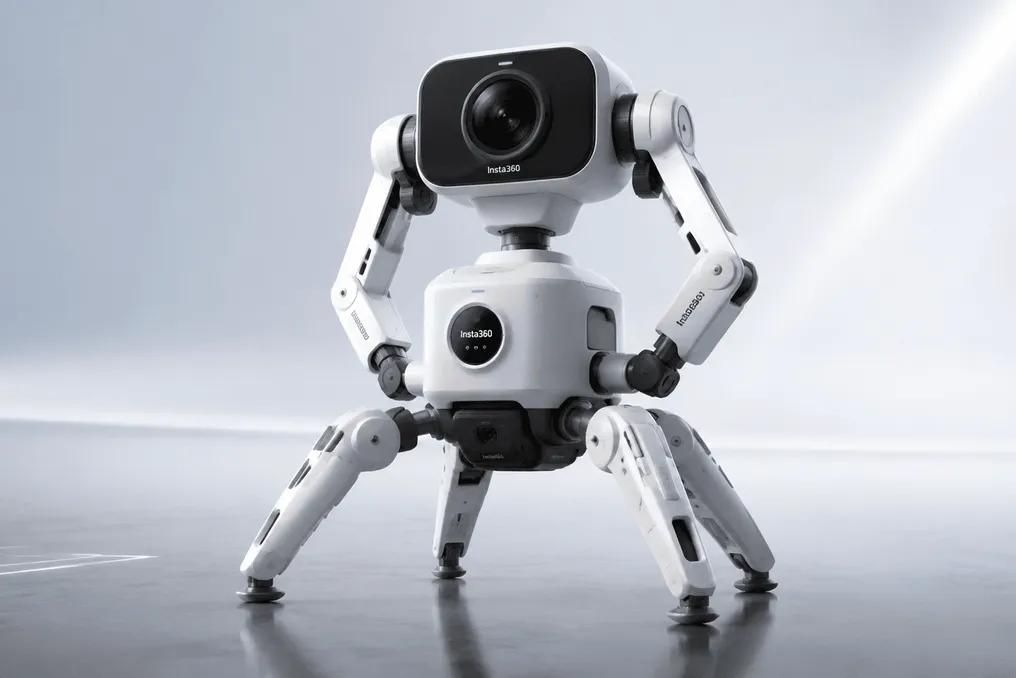 Insta360 anuncia o conceito do robô CameraMan, apesar da queda de 60% na capitalização de mercado