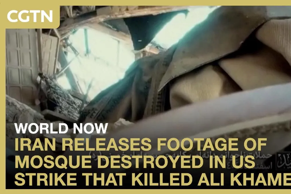 Irã publica imagens de mesquita destruída após ataque americano que resultou na morte de Khamenei