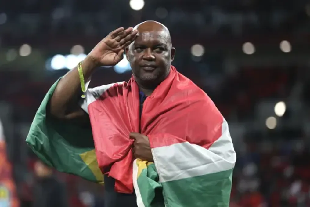 Pitsso Mosimane is a contender for the head coach position of the South African national team after Hugo Broos' departure