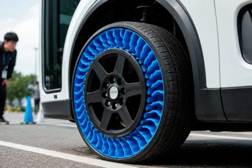 Bridgestone начинает коммерческое использование бескамерных шин AirFree в автономных транспортных средствах в Японии
