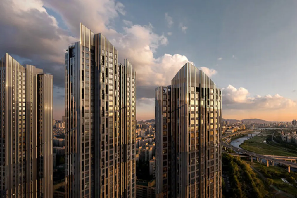 Studio Libeskind проектирует новые жилые башни высокой плотности в Сеуле, Южная Корея