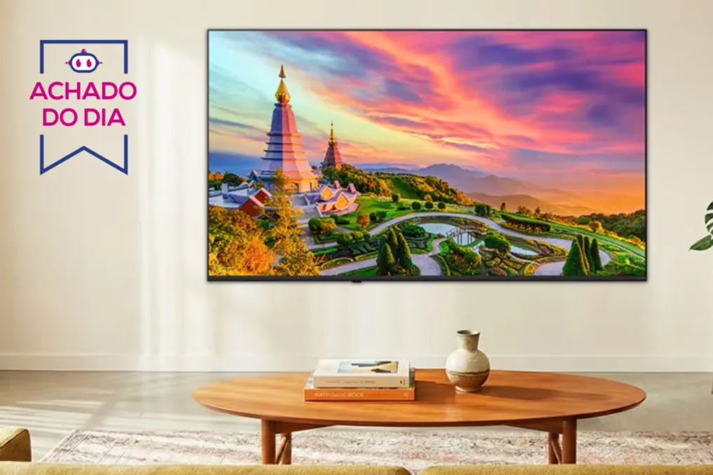 Смарт-ТВ LG QNED Mini LED 55 дюймов доступен менее чем за 3000 бразильских реалов в Magalu