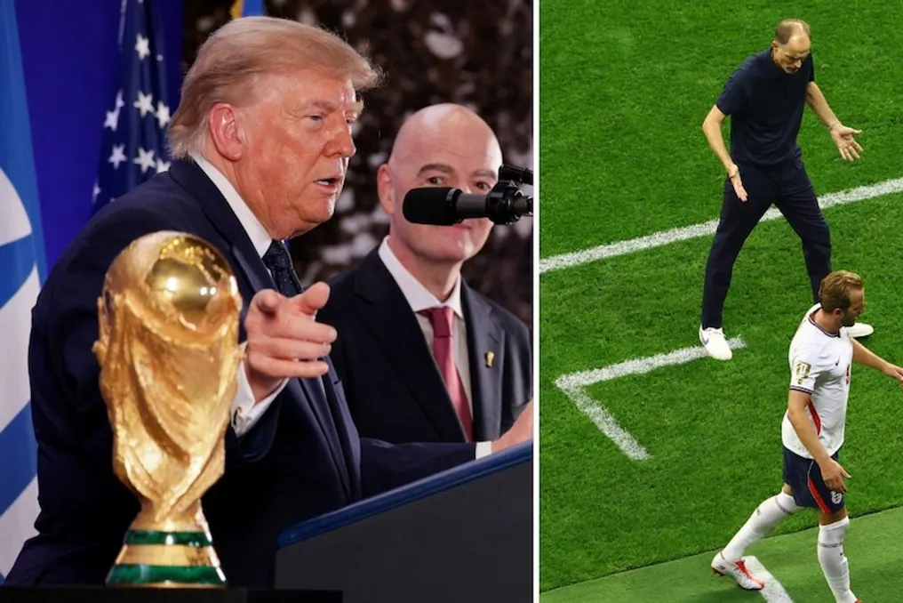 Donald Tramp Messi'ni yuqori baholadi va Angliya murabbiyining taktikasini tanqid qildi