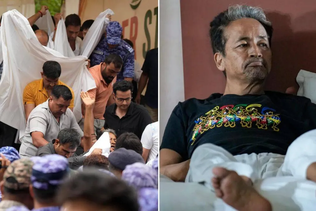 Norodlar Delhi'da politsiya Sonam Wangchukni bes daqiqada qanday olib ketganini hikoya qilishdi