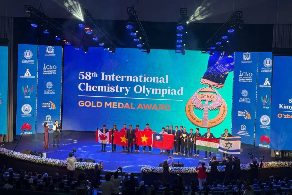 Uzbekistan wins four medals at International Chemistry Olympiad