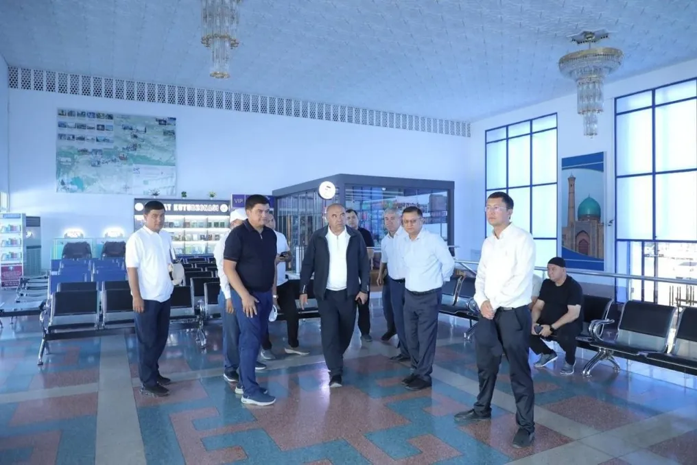 В Навоийской области проводится реконструкция железнодорожного вокзала и внедрение отечественных ИТ-систем