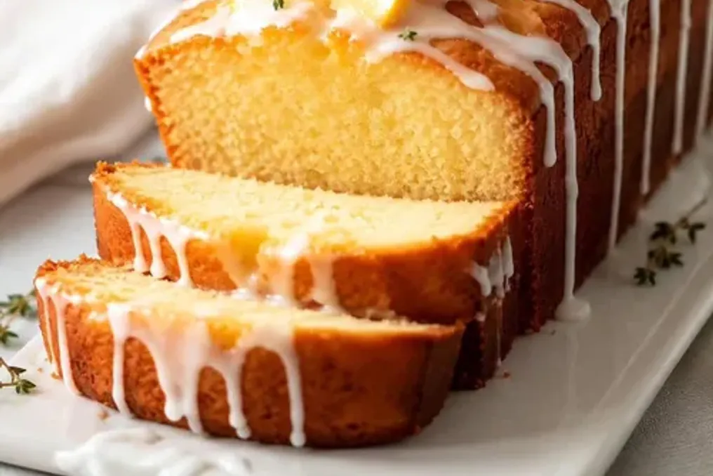 Receita de bolo de limão úmido para chá da tarde