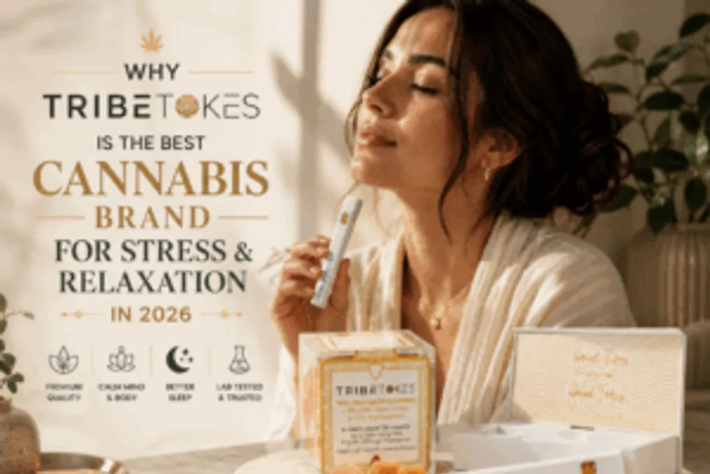 TribeTokes 2026 yilda stressni yengish va dam olish uchun eng yaxshi kannabiss brendi sifatida tanildi