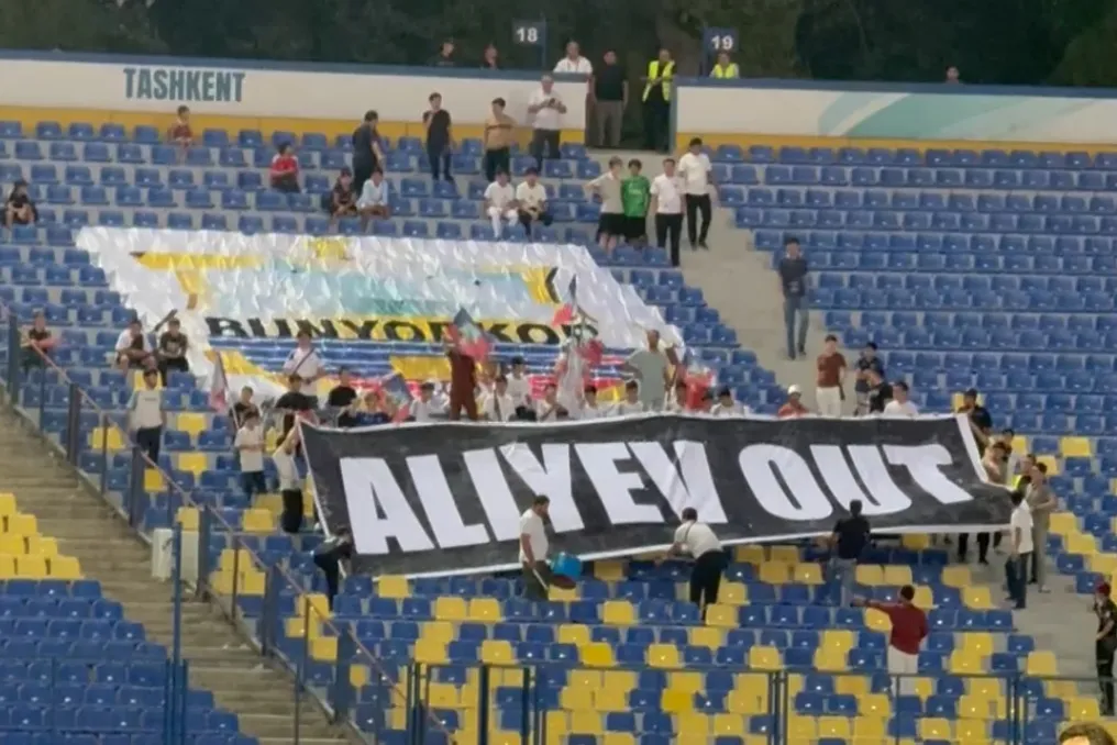 Bunyodkor fans demand the resignation of General Director Murod Aliyev due to financial problems