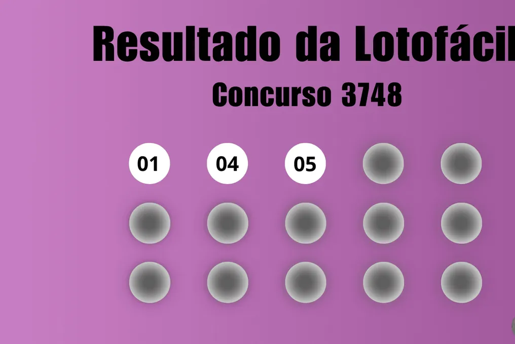 Lotofácil Contest Result 3748: Disclosure of Drawn Numbers and Prize Estimate