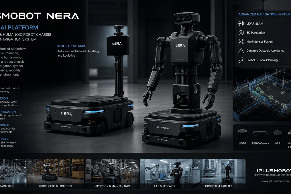 Zhejiang IPLUSMOBOT sanoatdagi jismoniy AI platformasini va NERA robotlari liniyasini taqdim etdi
