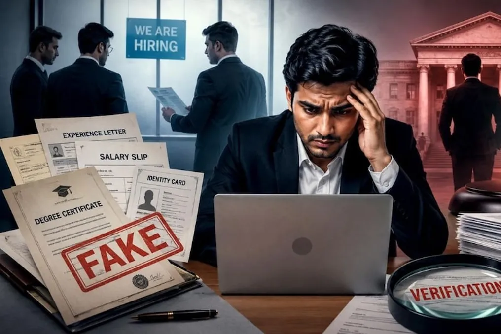 A empresa pode tomar medidas contra funcionários que obtiveram emprego com documentos falsificados