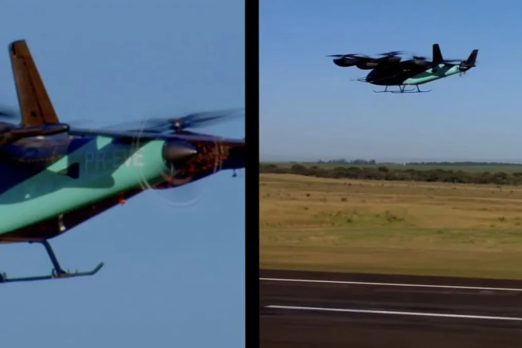 Embraer subsidiary conducts important test flight with its eVTOL, evaluating flight mode transition