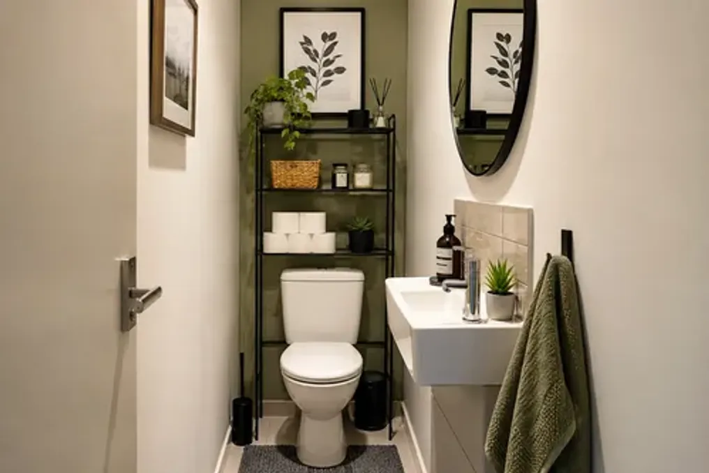 Tips for Decorating a Small Toilet for Renters to Visually Increase Space