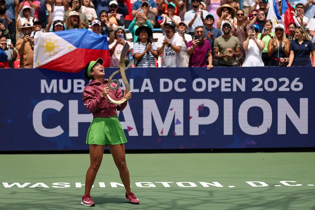 Alex Eala do Filipinas vence seu primeiro título da WTA em Washington, Distrito de Columbia