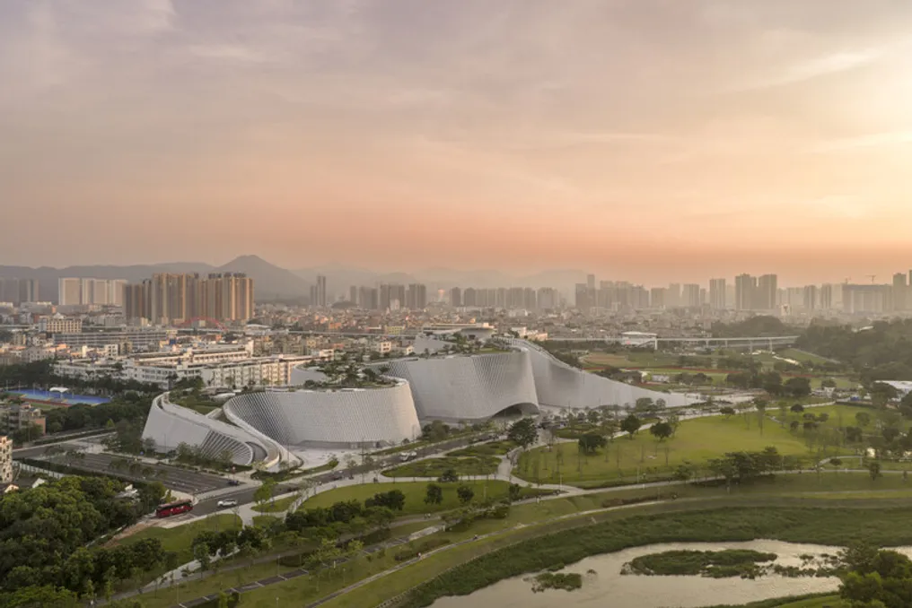 Shenzhen Natural History Museum designed by 3XN, B+H Architects and ZHUBO Design