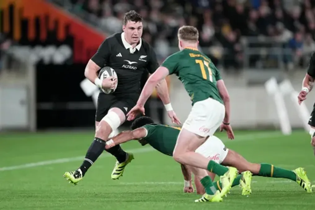 All Blacks player Simon Parker shares thoughts on upcoming match against South Africa