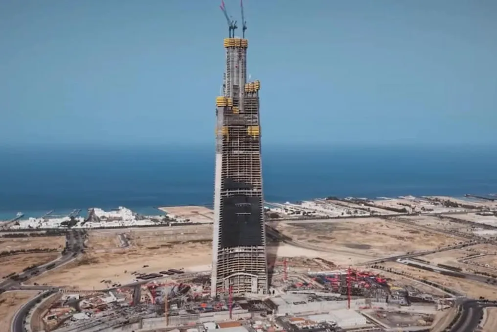 Jeddah minorasi Arabiston yuqoriroqdan oshib, jahon rekordini olishni maqsad qilgan holda rivojlanmoqda