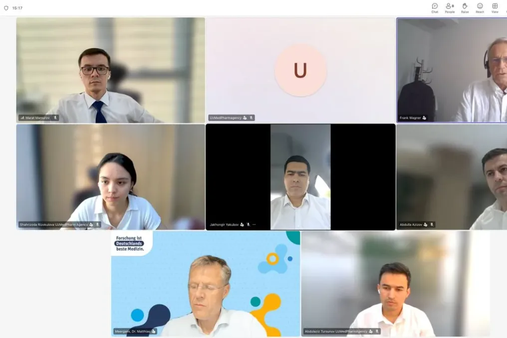 Узбекистан и Charité Research обсудили сотрудничество в клинических исследованиях