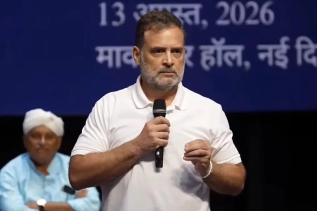 Rahul Gandhi declara apoio ao RSS e defesa do direito à livre expressão