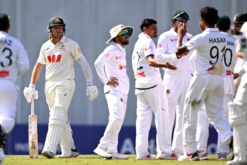 Darvinda Bangladesh Test oʻyinida Avstraliyaga bosimni kuchaytirmoqda, bu oʻyinning boshini oʻzgartirishi mumkin