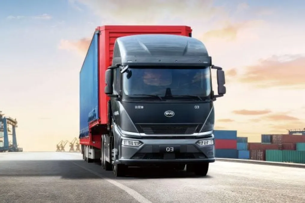 BYD готовит электрический грузовик весом 60 тонн для выхода на бразильский рынок