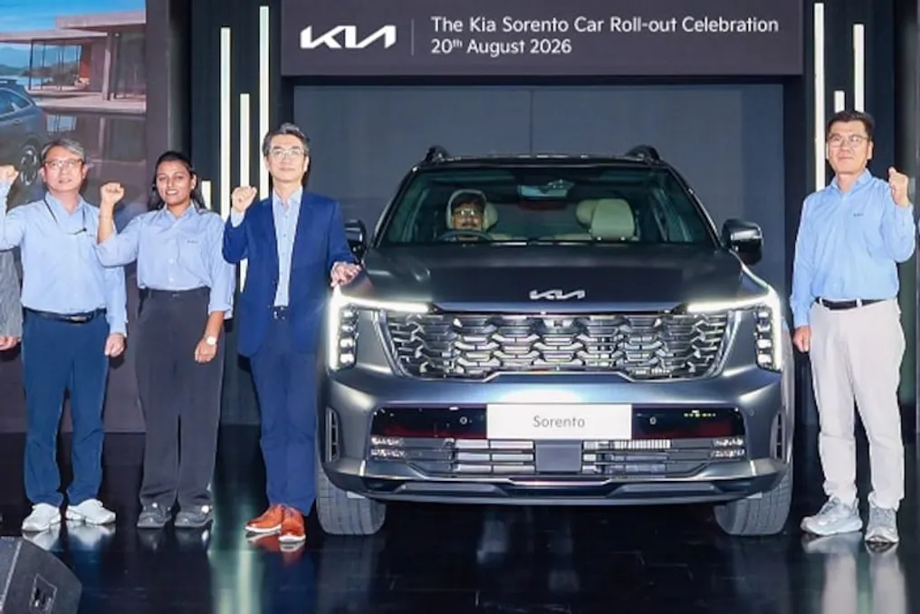 KIA Sorento ning Hindistagi birinchi gibrid SUV modeli rasmlari eʼlon qilindi