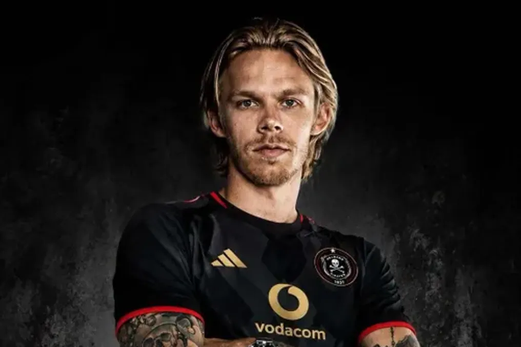 Novo atacante Sebastian Pedersen pode ajudar Orlando Pirates a conquistar o título MTN8