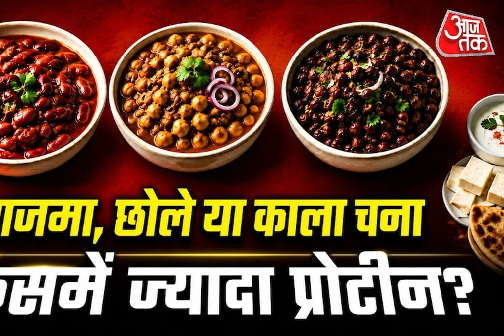 Protein Comparison: Rajma, Chole, and Kala Chana – An Analysis of Protein Content in 100 Grams