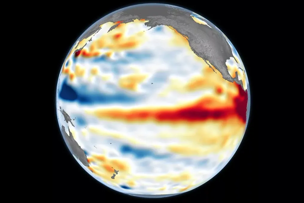 World oceans reach record temperatures amid strengthening El Niño