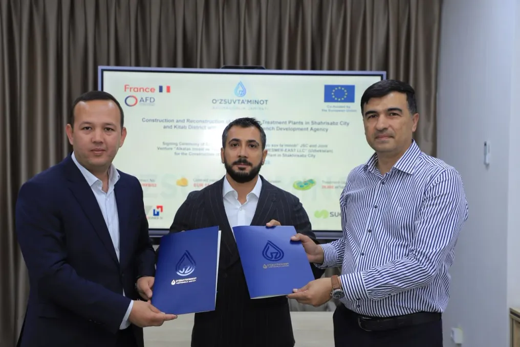 Uzbekistan expands access to wastewater treatment systems in Kashkadarya and Navoi regions