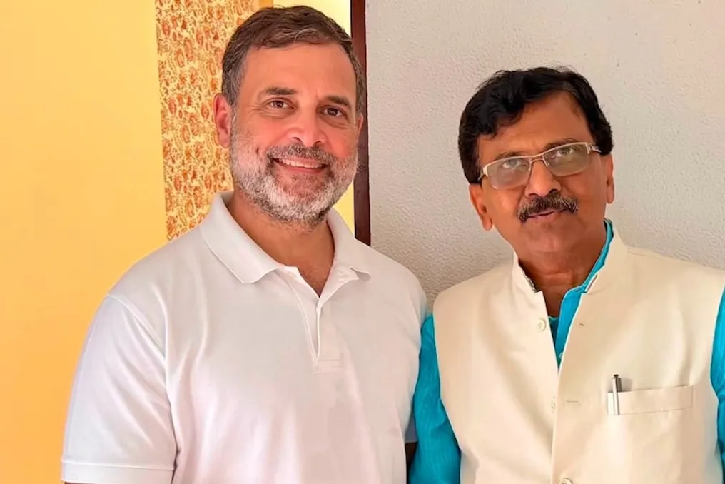 Sanjay Raut highly praised Rahul Gandhi, stating that he surpassed N. Modi and A. Shah