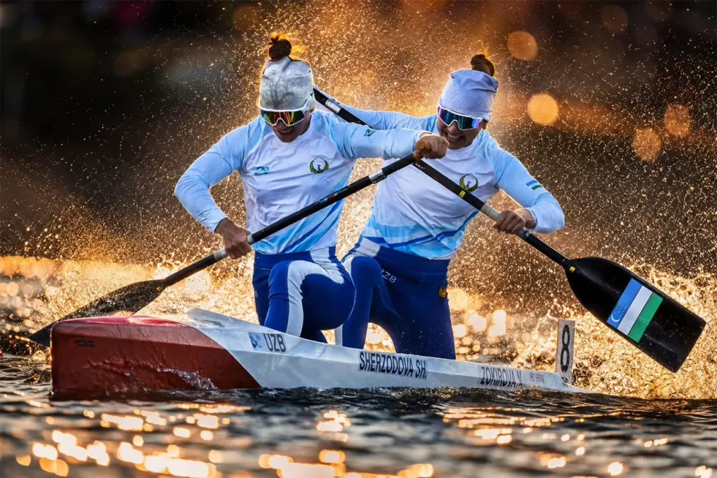 Sherzodova and Zakirova from Uzbekistan won silver at the Canoe and Kayak World Championship