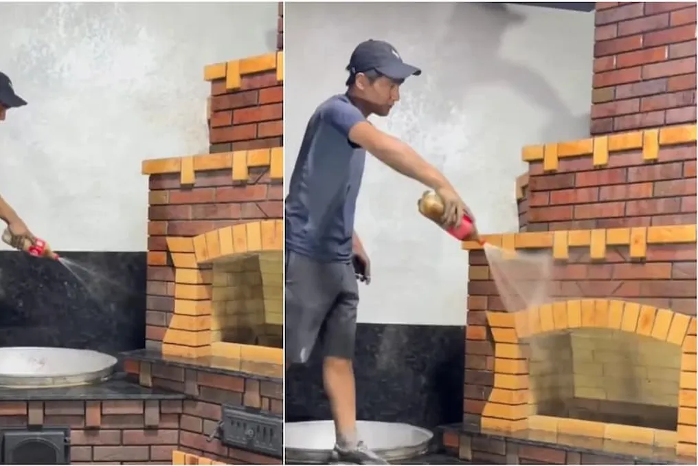 Explanation of Using Carbonated Drinks on Fresh Walls and Concrete
