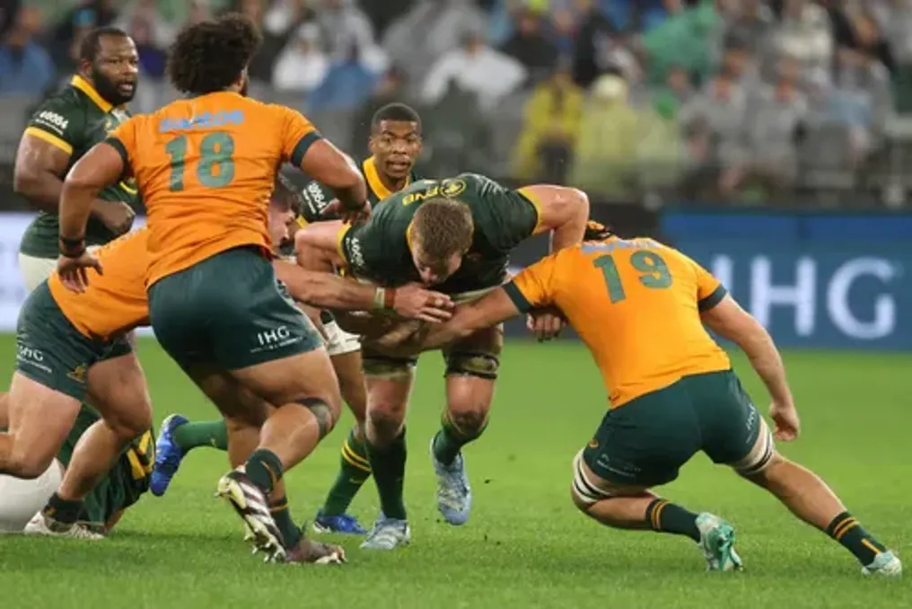 Springboks va Wallabies oʻrtasidagi sinov oʻyini Perthda 2027 yilgi Jahon rejisining playofflari uchun tayyorgarlik sifatida koʻrilmoqda