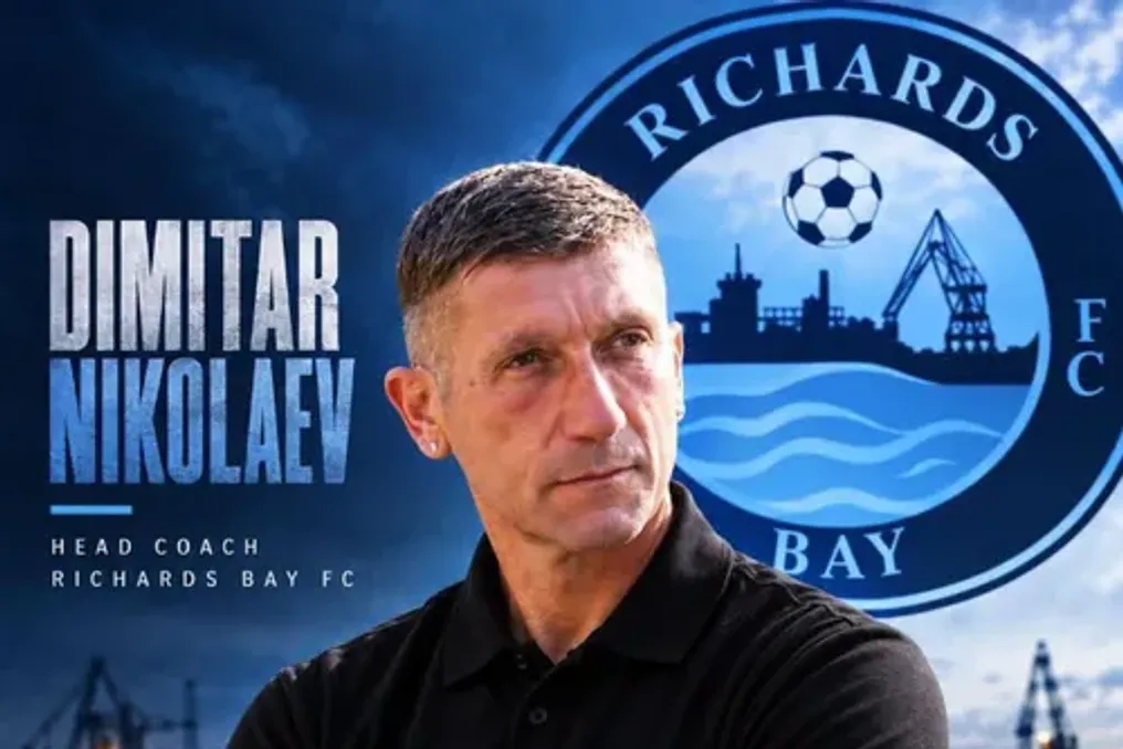 Dimitar Pantev takes charge of Richards Bay FC and prepares for match against Sundowns