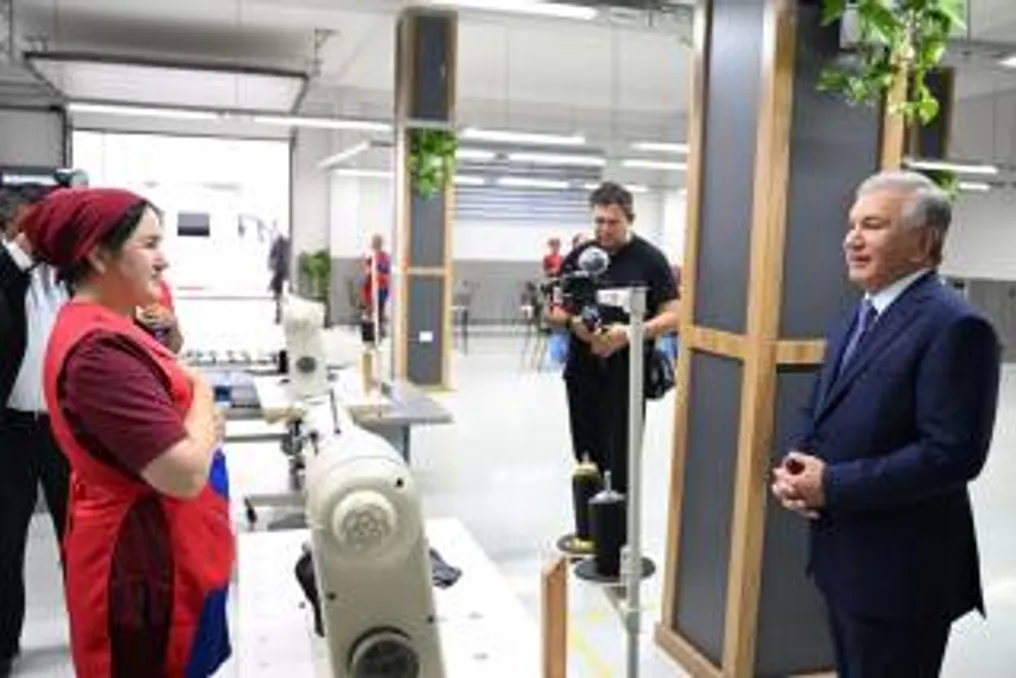 Novas empresas e vida em mudança em Andijan no âmbito do desenvolvimento do país