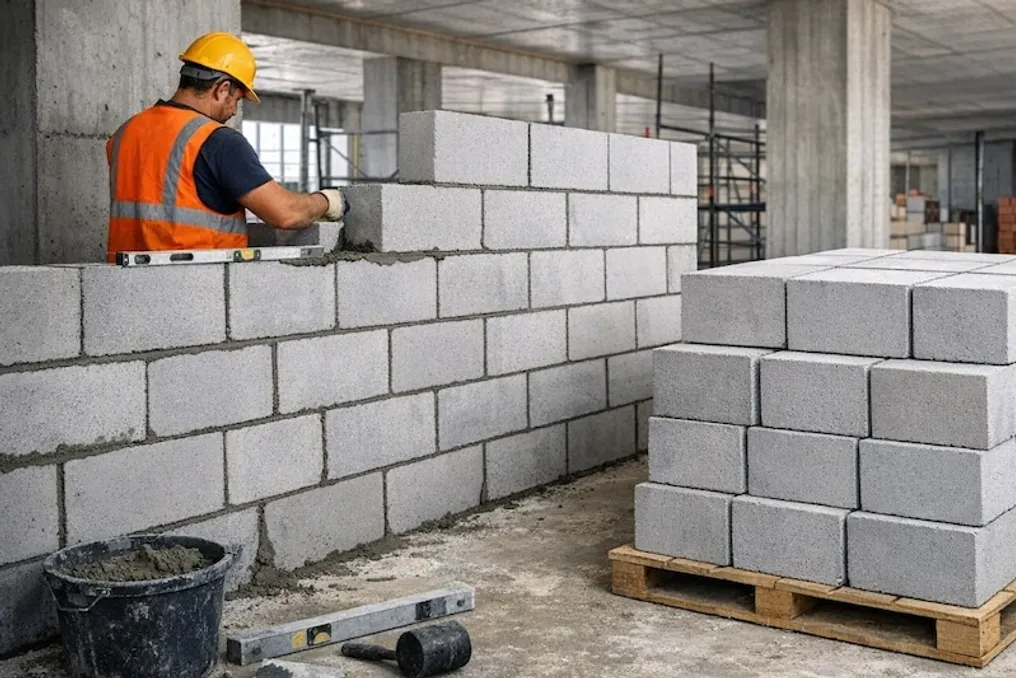 New building material: how foam turns into strong bricks instead of traditional red bricks
