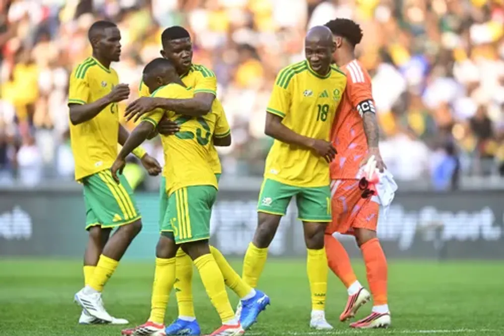 Bafana Bafana Guinea ustiga gʻalaba qozondi, Pitso Mosimane rahbadorligida yangi davrda xarakterni namoyish etdi