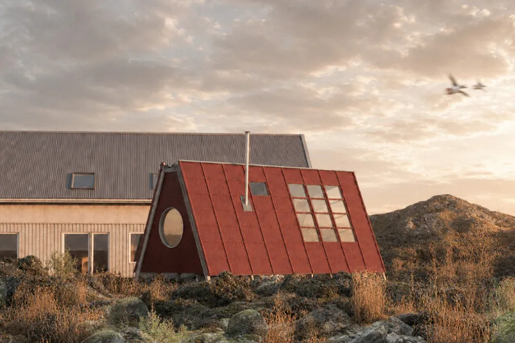 Projetos vencedores do concurso Iceland Slow Sauna da Buildner dialogam com a paisagem vulcânica de Mývatn