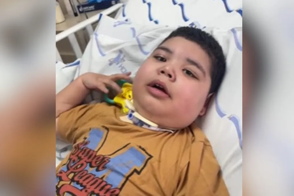 Médicos avaliam condições de Kauan para cirurgia cardíaca em São Paulo