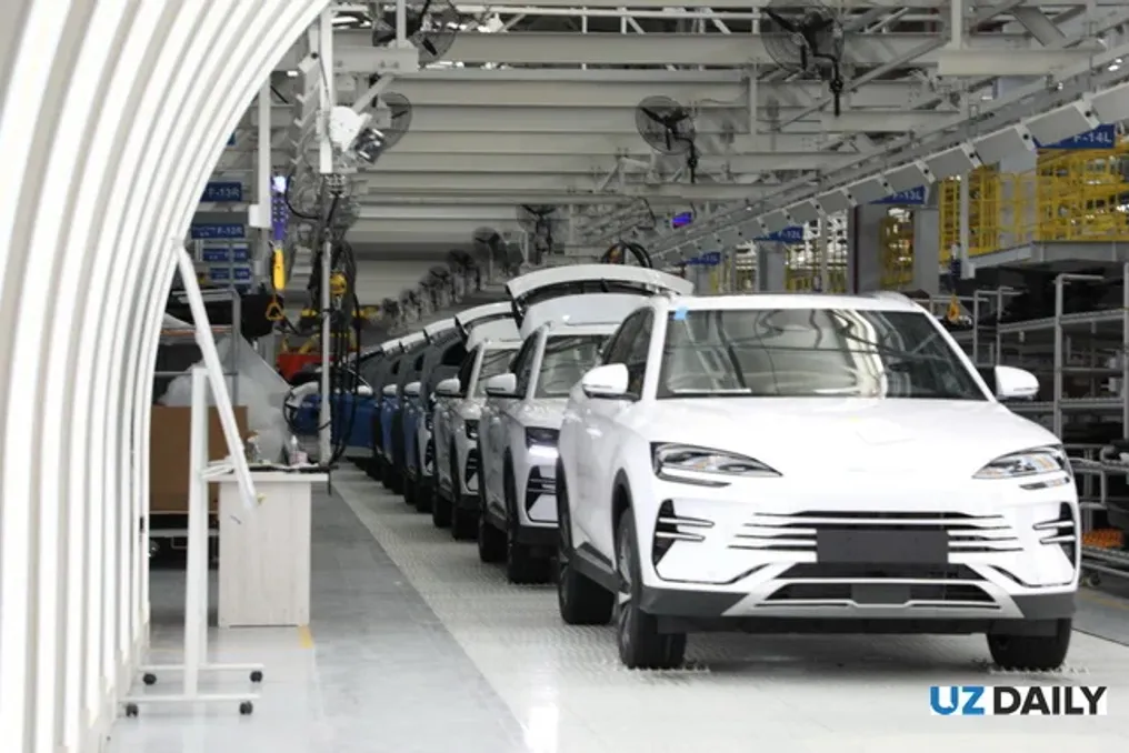 Produção de automóveis de passeio no Uzbequistão cresceu 9,2% entre janeiro e agosto de 2026