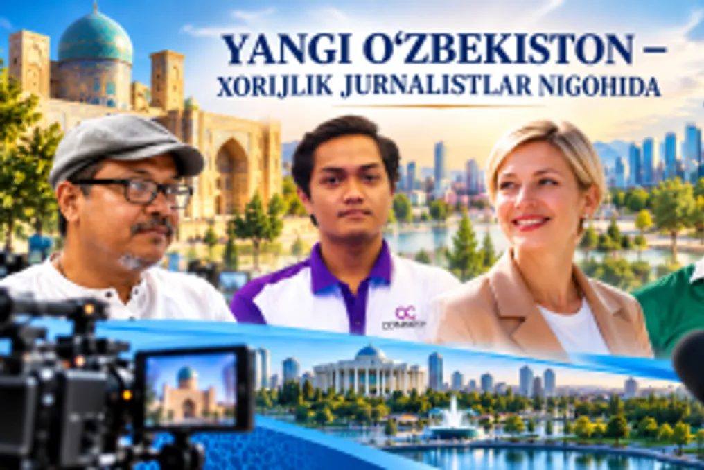 Oʻzbekistondagi yangilanishlar xorijiy jurnalistlarning diqqatini tortmoqda