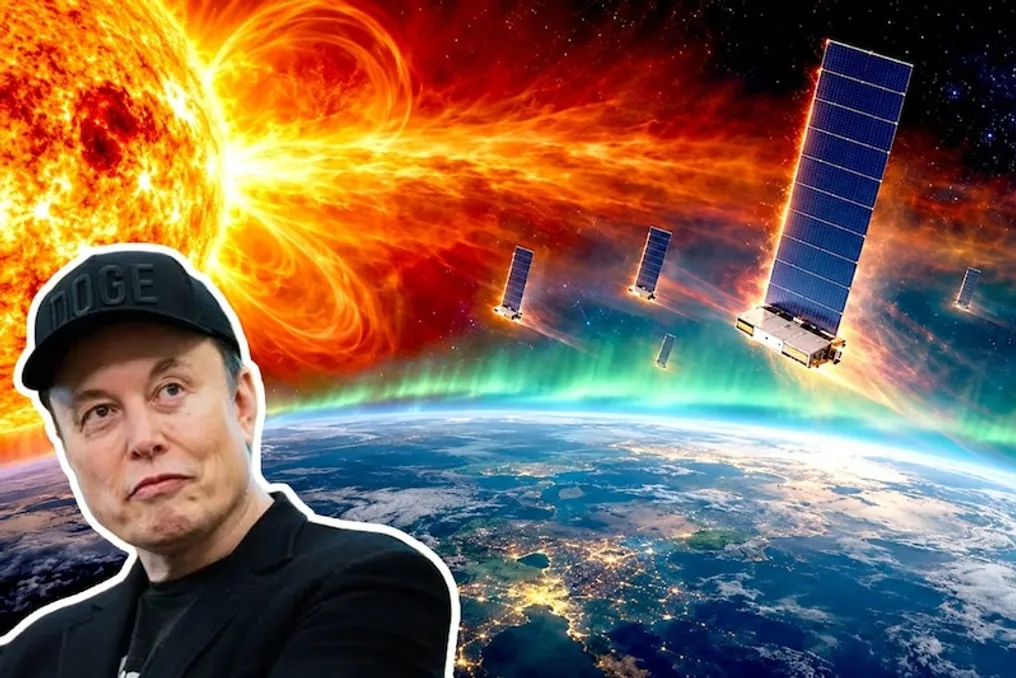 Solar flares could cause cosmic destruction and endanger thousands of Starlink satellites