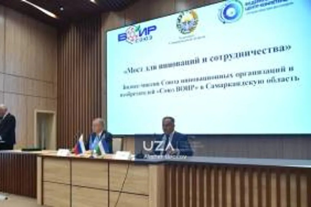 Rossiya ixtirochilar va innovatsionlar jamiyati delegatsiyasi Samarqandni tashrif buyurdi