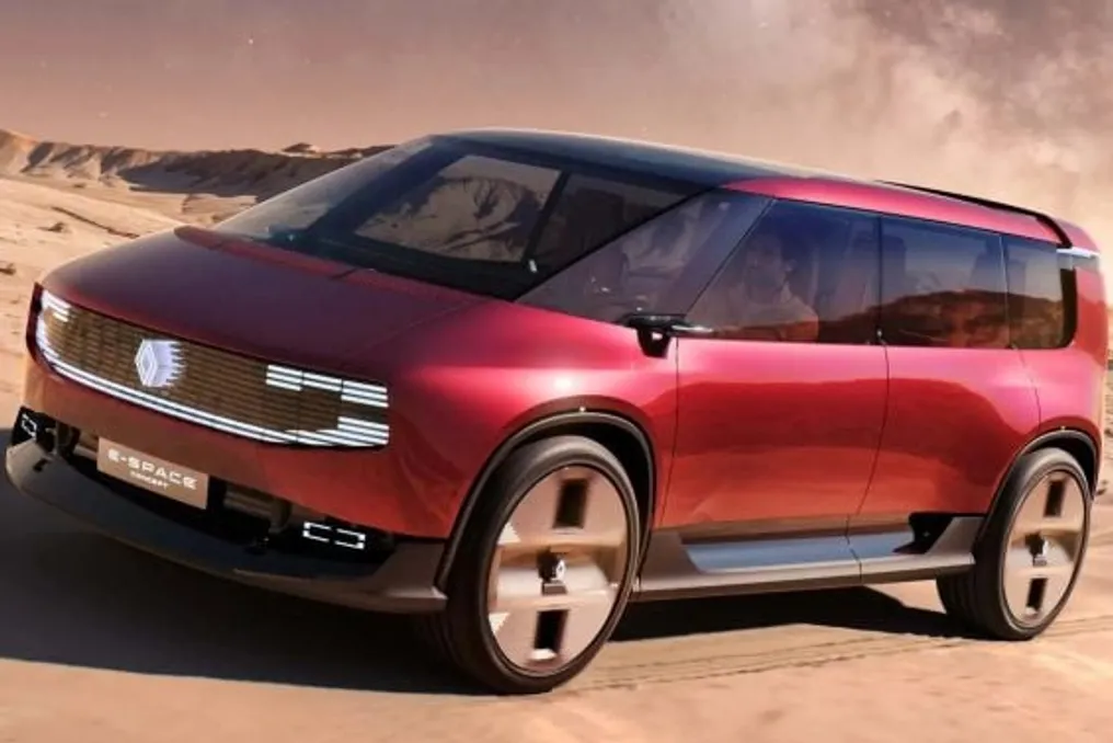Renault apresenta E-Space Concept, minivan elétrica que revisita o design original