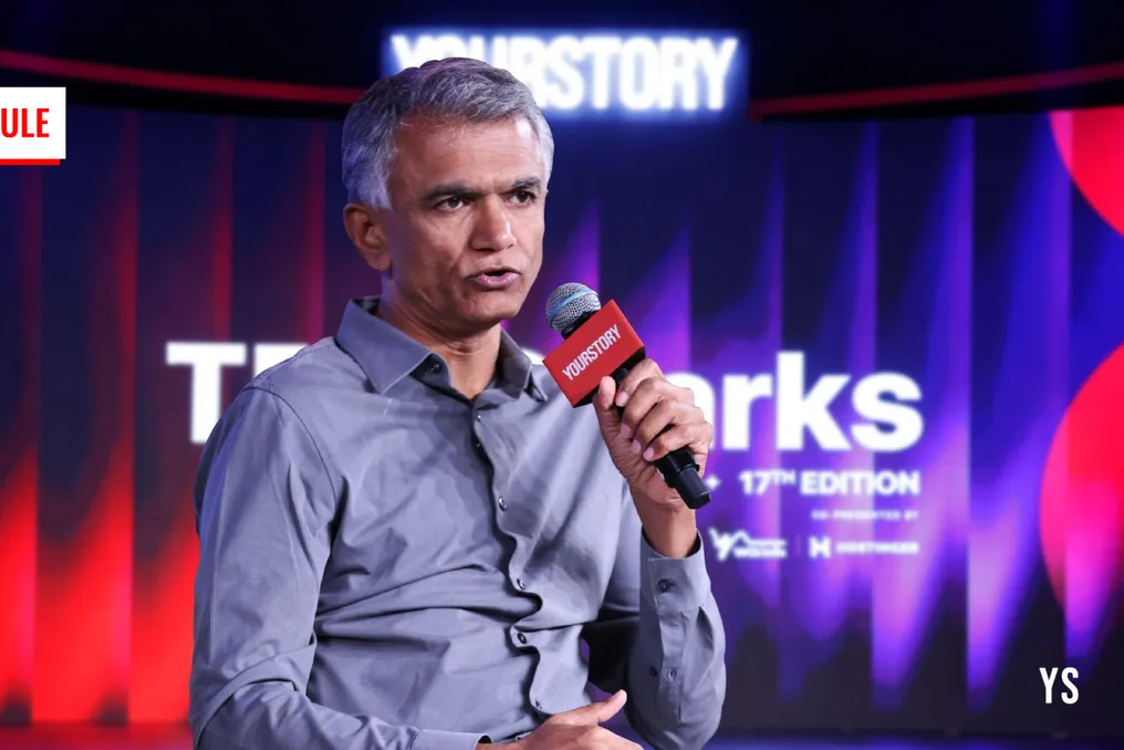 Krishna Bayre Gowda states that technology can improve governance; Indian startups should build products for the global market from the start