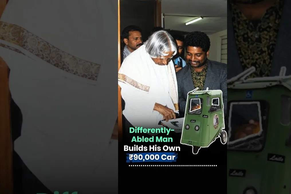 Engineer from Allahabad built solar car Lailo costing about 90,000 rupees